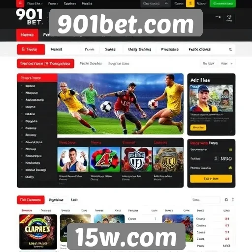 Interface e usabilidade do site 901bet